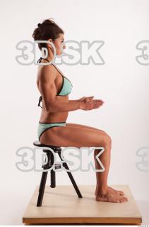 Sitting pose of Oxana  0013